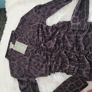 H&M MOCKNECK FITTED DRESS SMALL